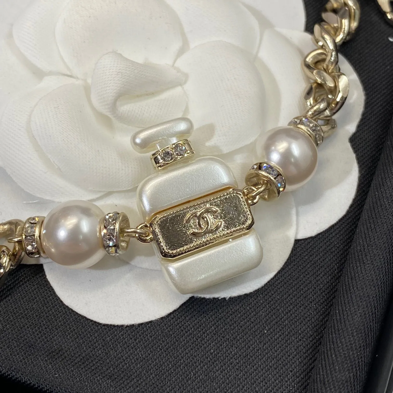 Perfume bottle bracelet