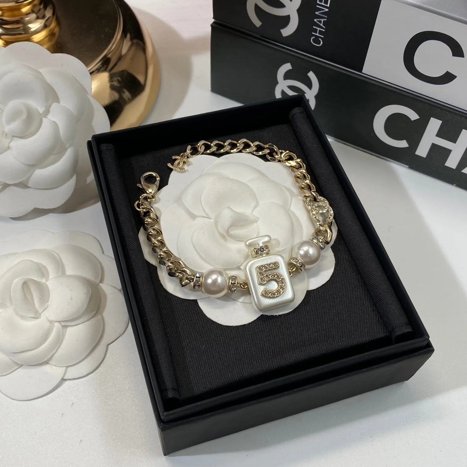 Perfume bottle bracelet