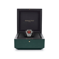 ROYAL OAK “JUMBO” EXTRA-THIN Smoked Burgundy Dial 39mm