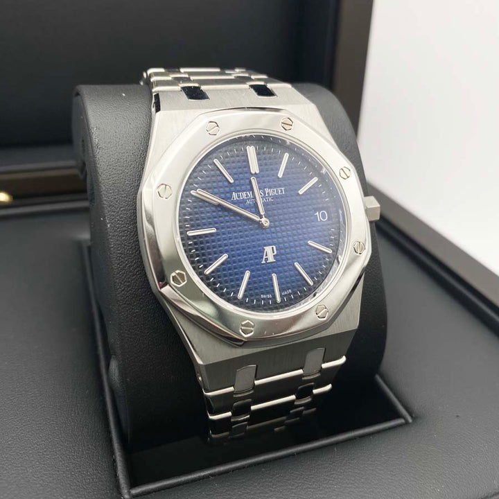 ROYAL OAK “JUMBO” Smoked Blue Dial 39mm