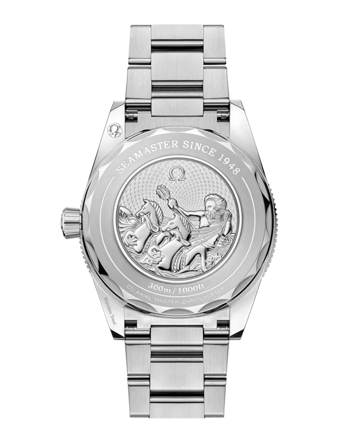 SUMMER BLUESEAMASTER 30041 MM, STEEL ON STEEL