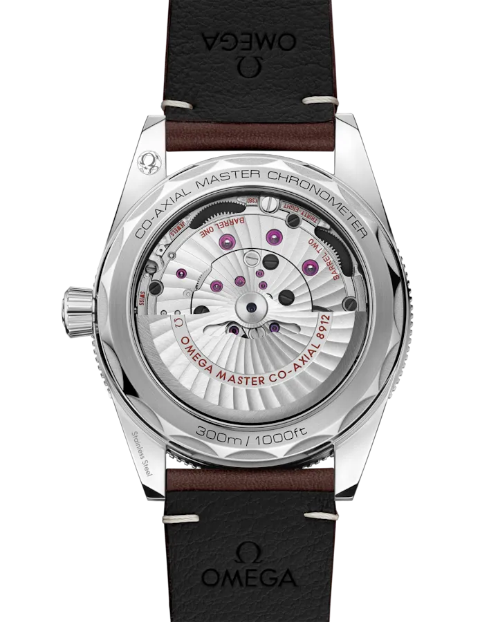 SEAMASTER 30041 MM, STEEL ON LEATHER STRAP