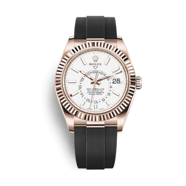 Rolex Sky-Dweller 42mm Oyster Flex 326235 White Dial