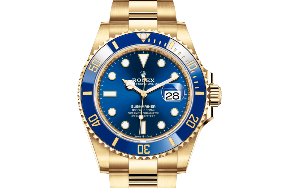 Rolex SUBMARINER DATE Oyster, 41 mm, Oystersteel m126618lb-0002