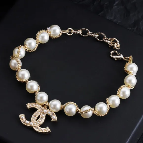Large and small pearl multi-layer bracelet
