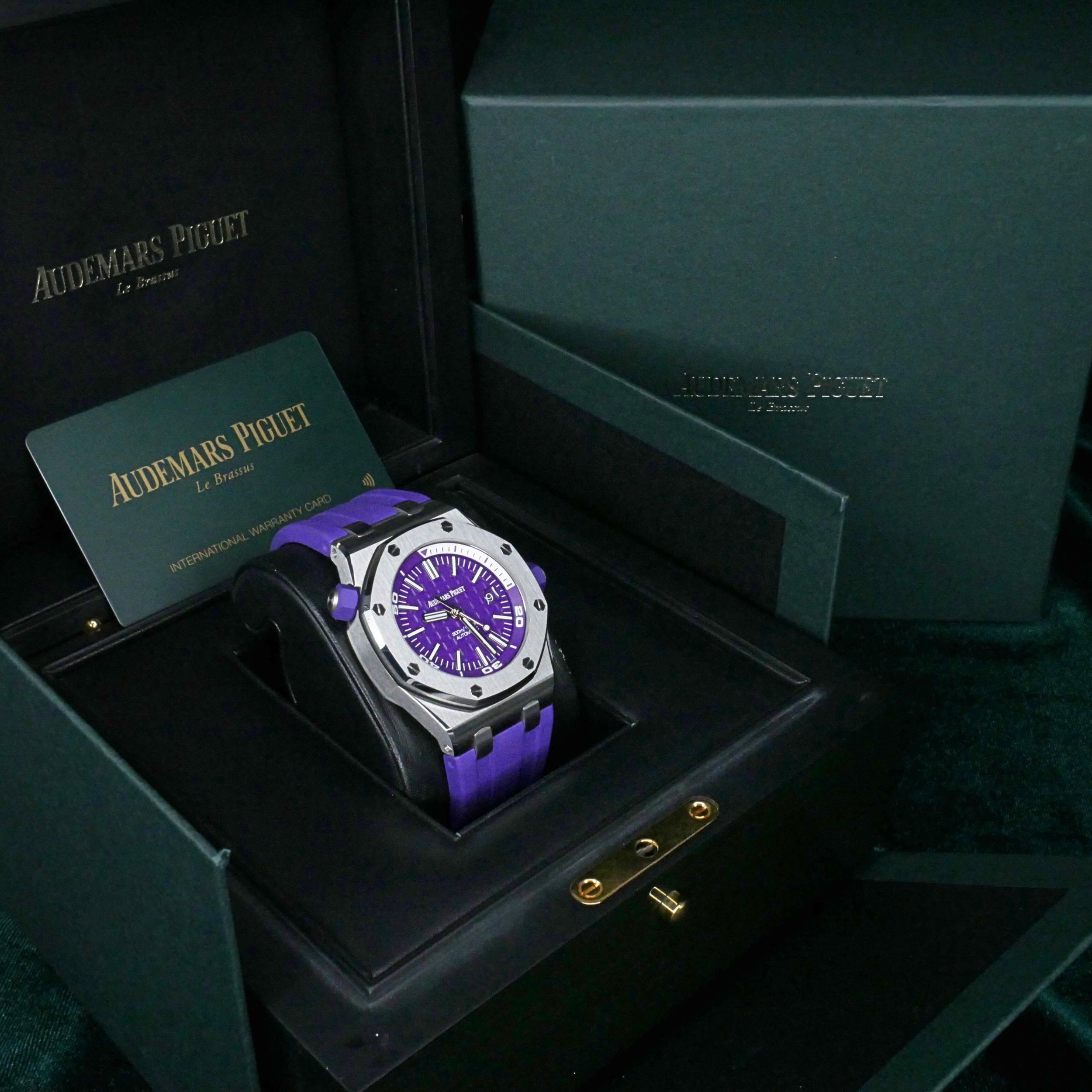 OFFSHORE DIVER Purple Dial 42mm