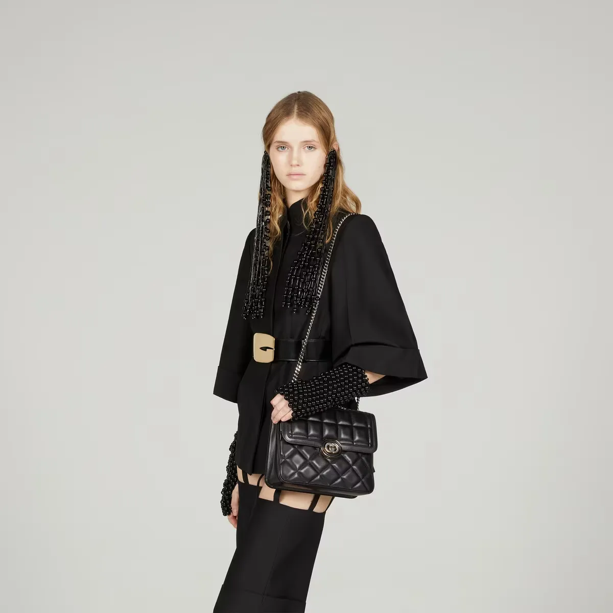 Deco small shoulder bag