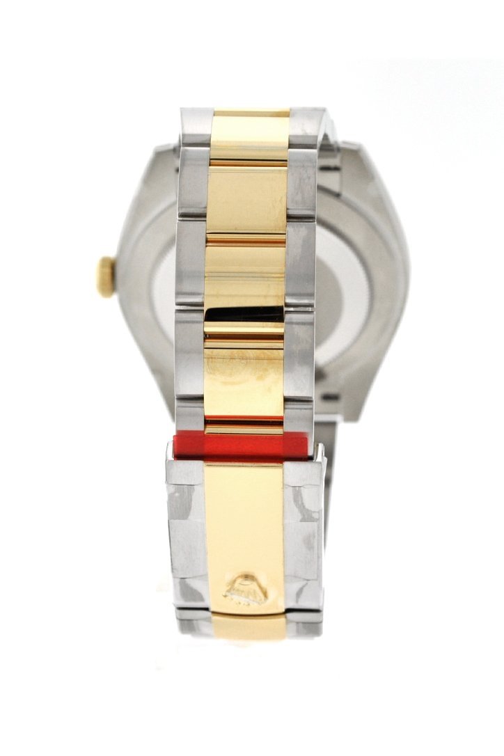 Rolex Datejust 41 Champagne Fluted Dial 18k Yellow Gold Oyster Men's Watch 126333 126333-0021