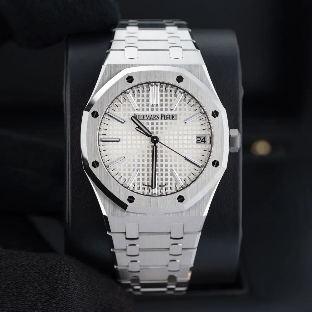 ROYAL OAK Silver-Toned Dial 41mm