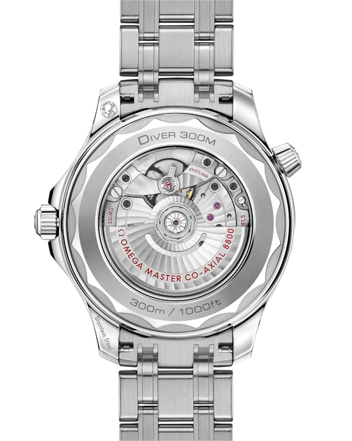 SEAMASTERDIVER 300M42 MM, STEEL ON STEEL