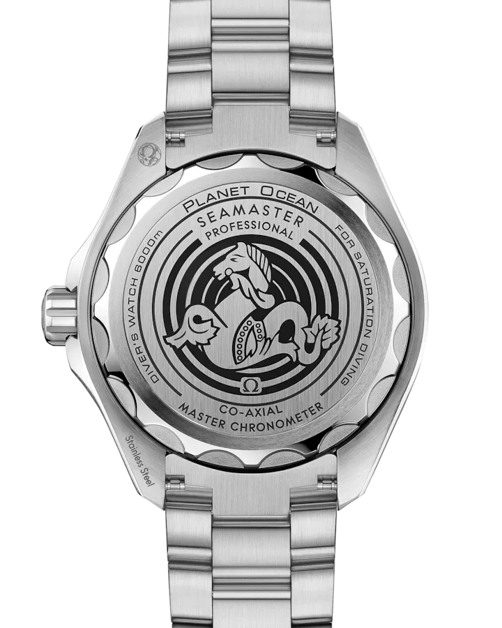 OMEGA SEAMASTER PLANET OCEAN 6000M 45.5 MM, O‑MEGASTEEL ON O‑MEGASTEEL 215.30.46.21.03.001