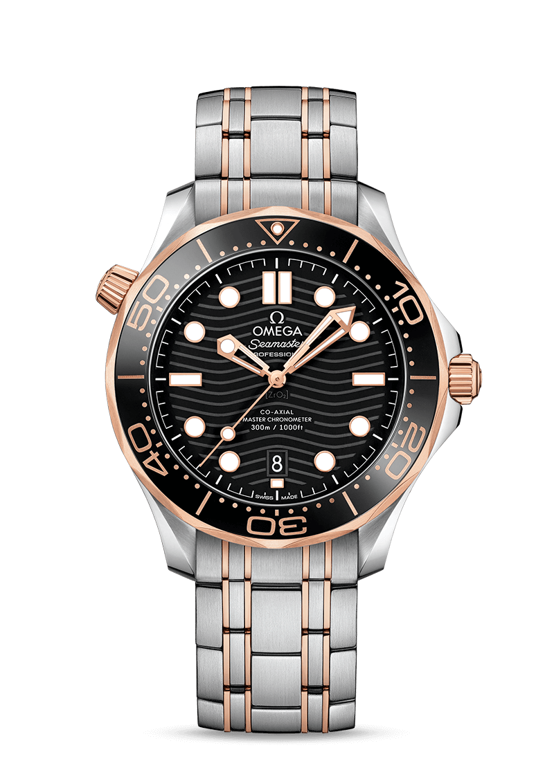 Seamaster Diver 300m Black SednaTM Gold 42mm