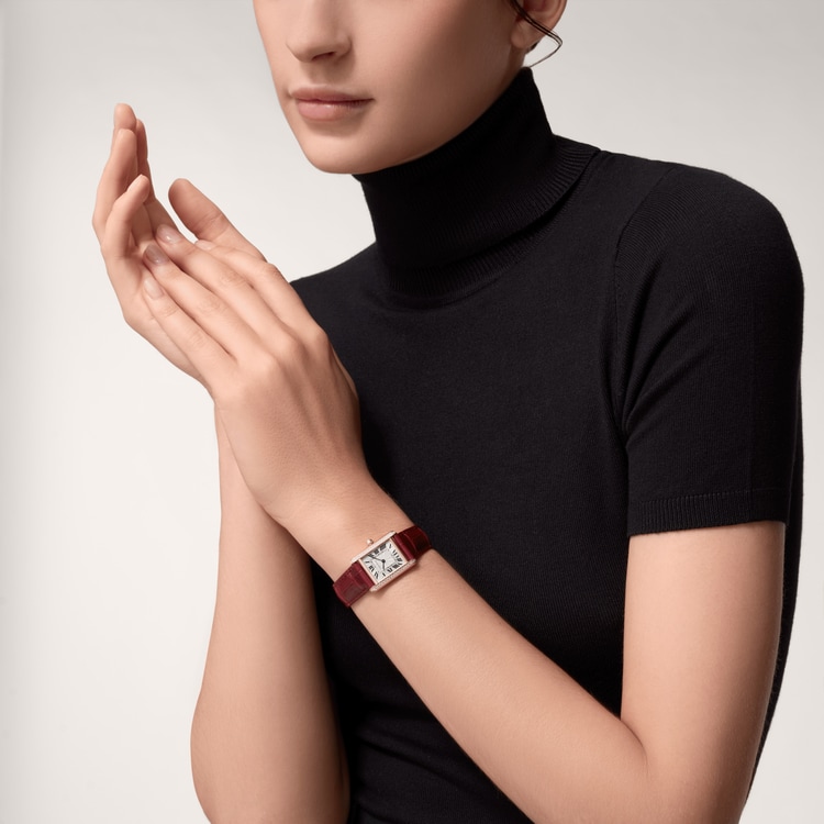 TANK LOUIS  Rose Gold Diamond 22mm