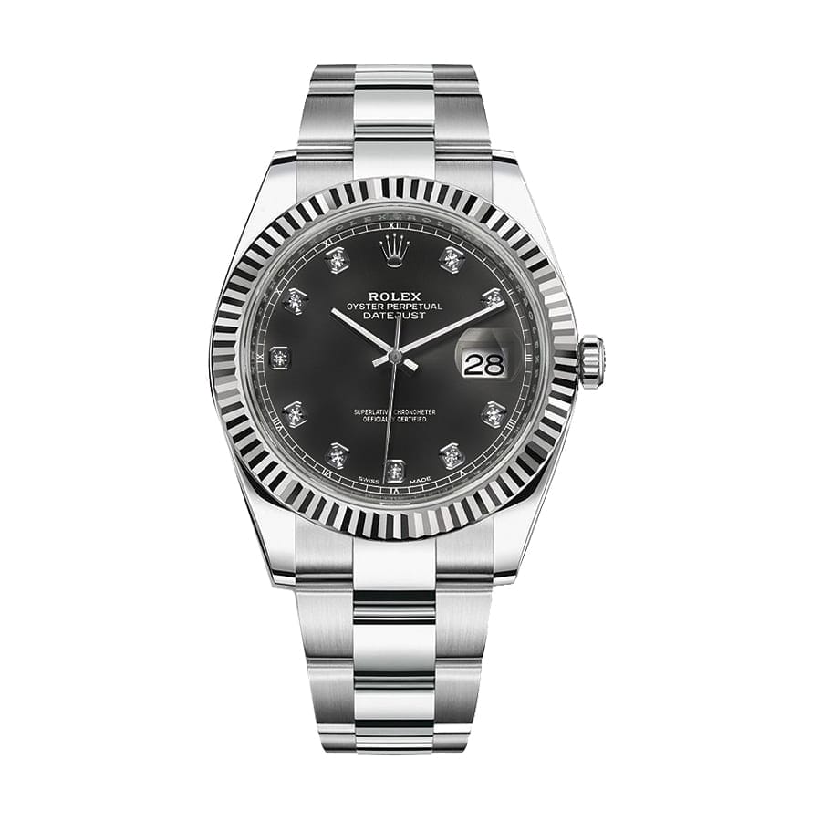 Rolex Datejust Diamond Black Replica