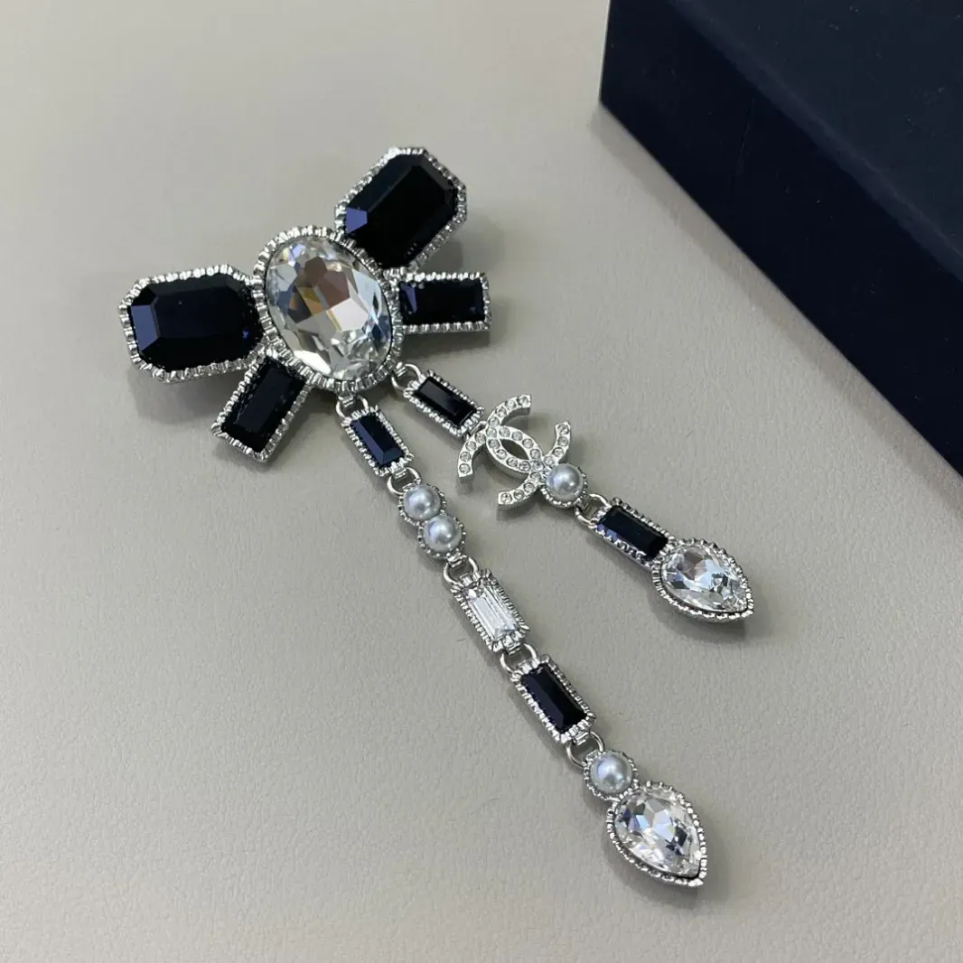 High quality 23k CC brooch