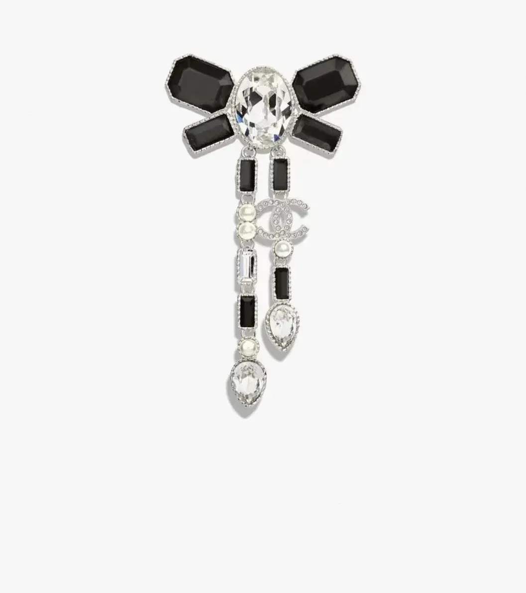 High quality 23k CC brooch