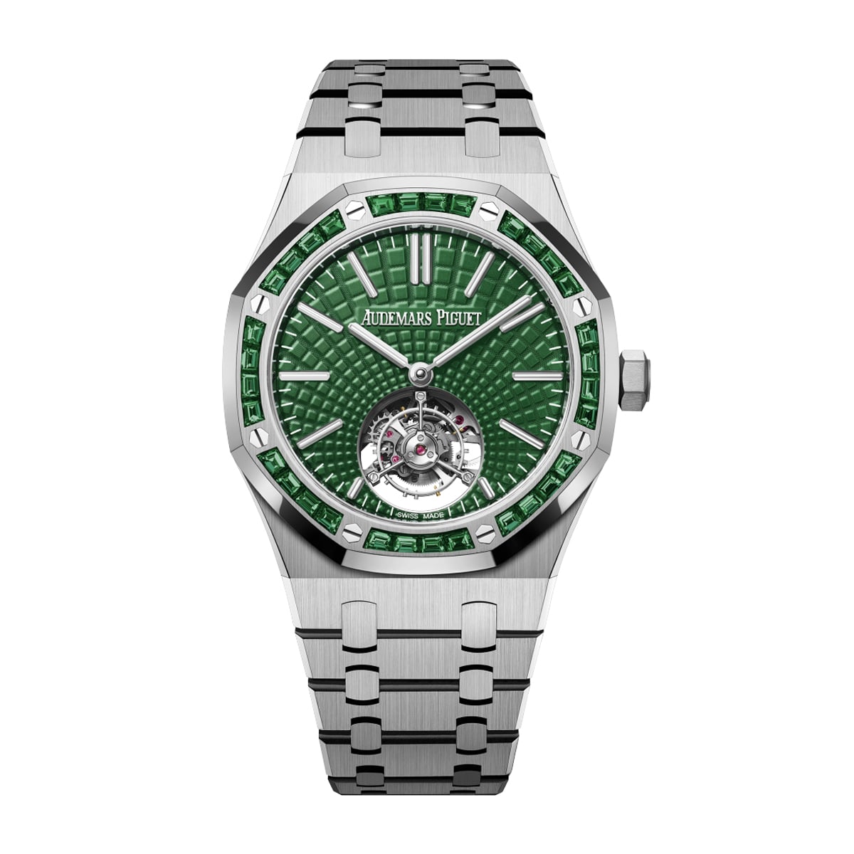 Royal Oak Flying Tourbillon Green Diamonds 41mm