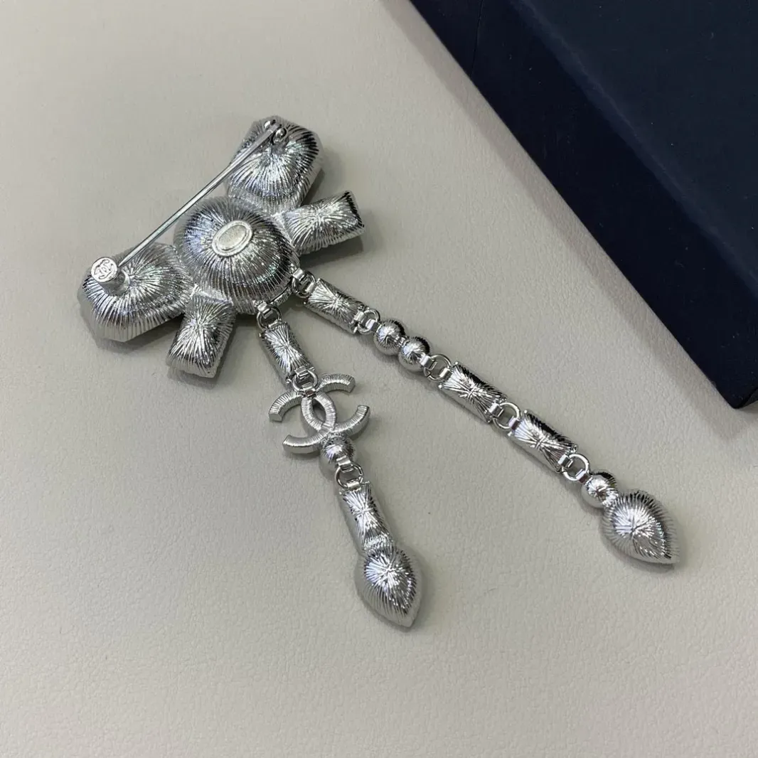 High quality 23k CC brooch