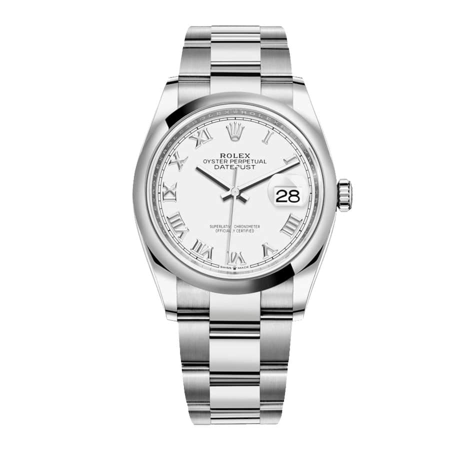 Rolex Datejust 126200 Steel White Dial Replica