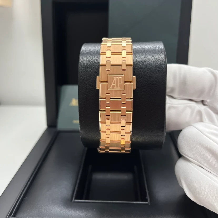 ROYAL OAK Pink Gold Brown Dial CHRONOGRAPH 41mm