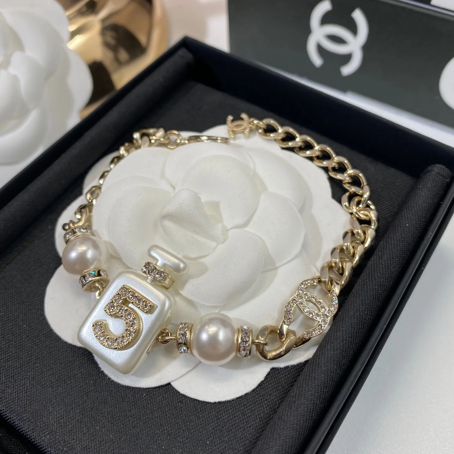 Perfume bottle bracelet