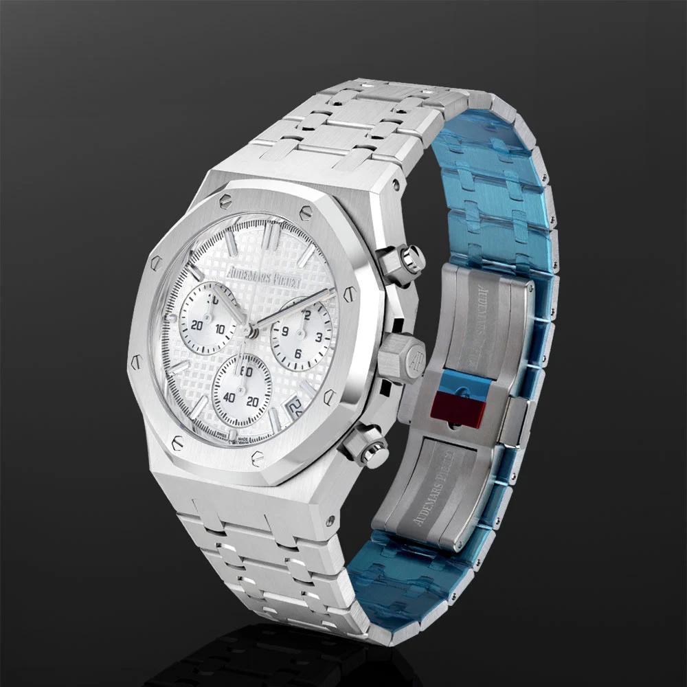 ROYAL OAK Silver-Toned Dial CHRONOGRAPH 41mm