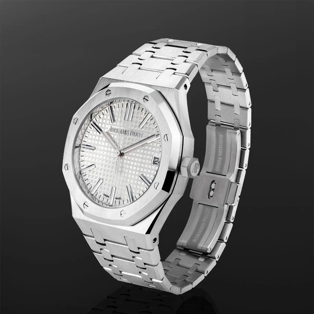 ROYAL OAK Silver-Toned Dial 41mm