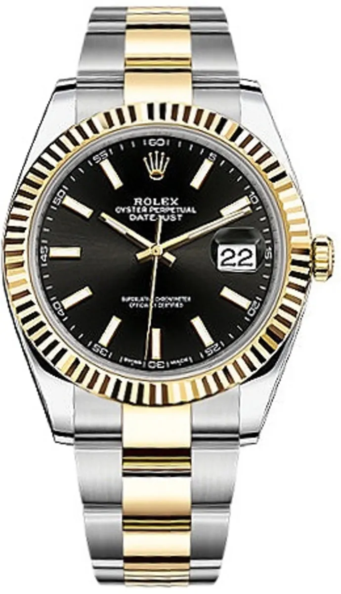 Rolex Datejust 41 Black Dial Men's Watch M126333-0013