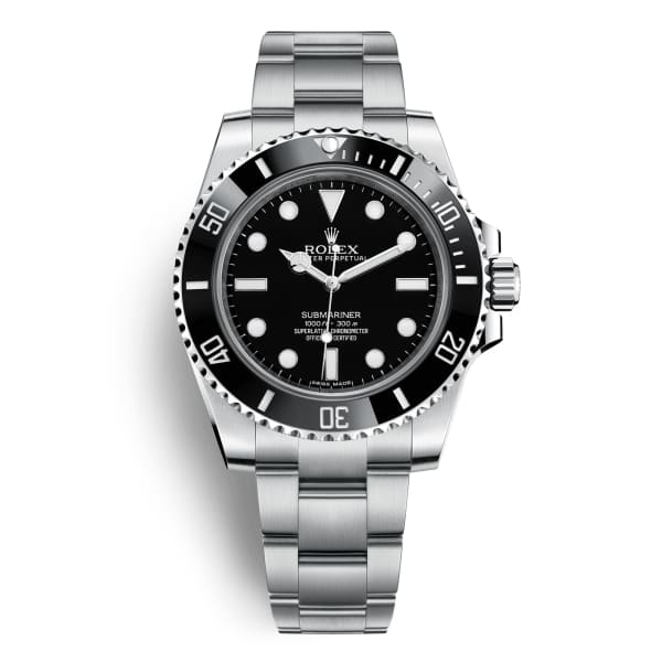 Rolex Submariner 114060-0002 No Date Black Dial
