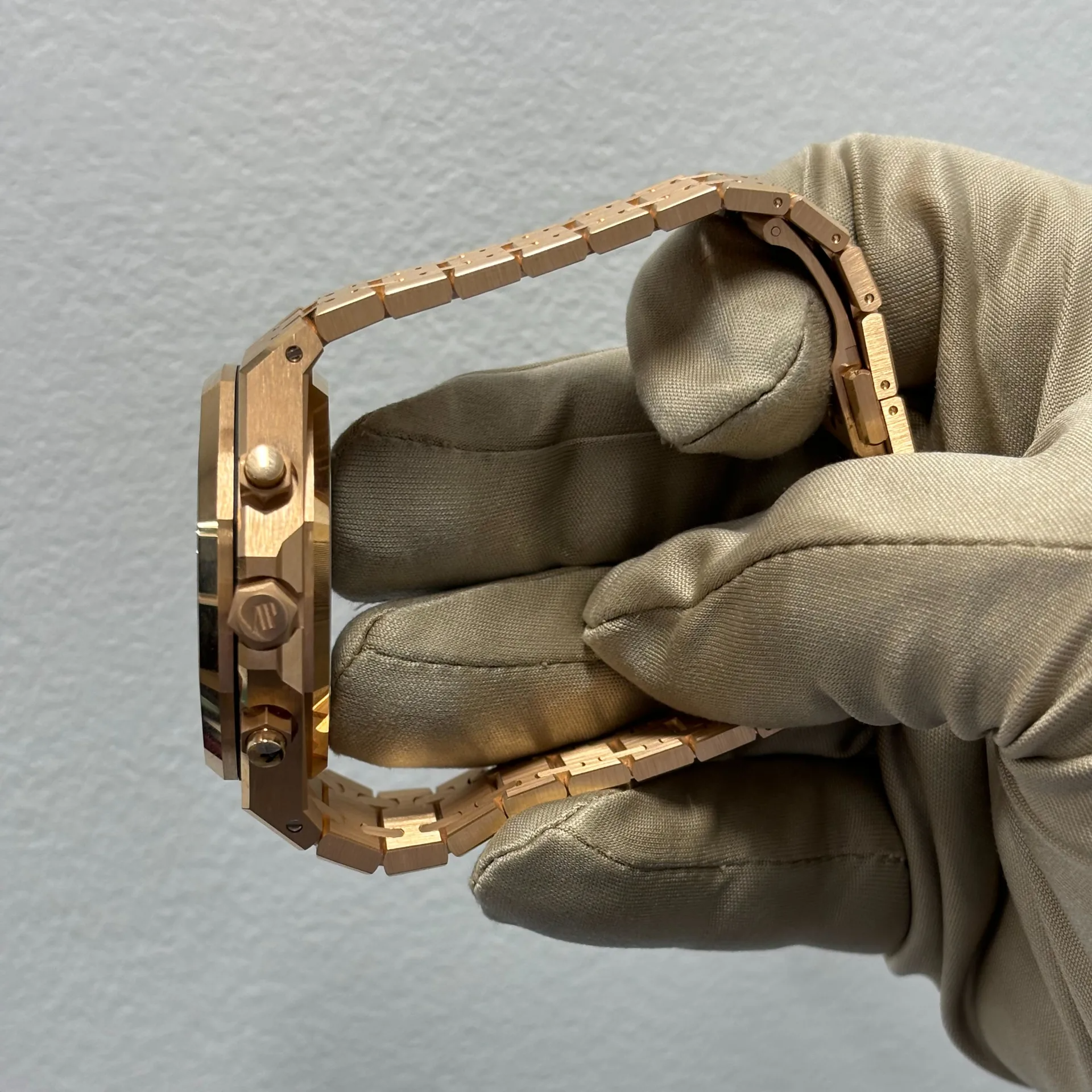 ROYAL OAK Pink Gold “Bleu nuit nuage 50” Dial CHRONOGRAPH 41mm