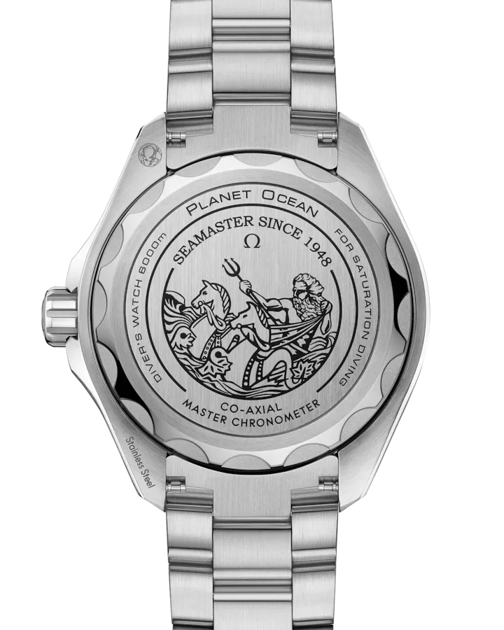 OMEGA SEAMASTER PLANET OCEAN 6000M 45.5 MM, O‑MEGASTEEL ON O‑MEGASTEEL