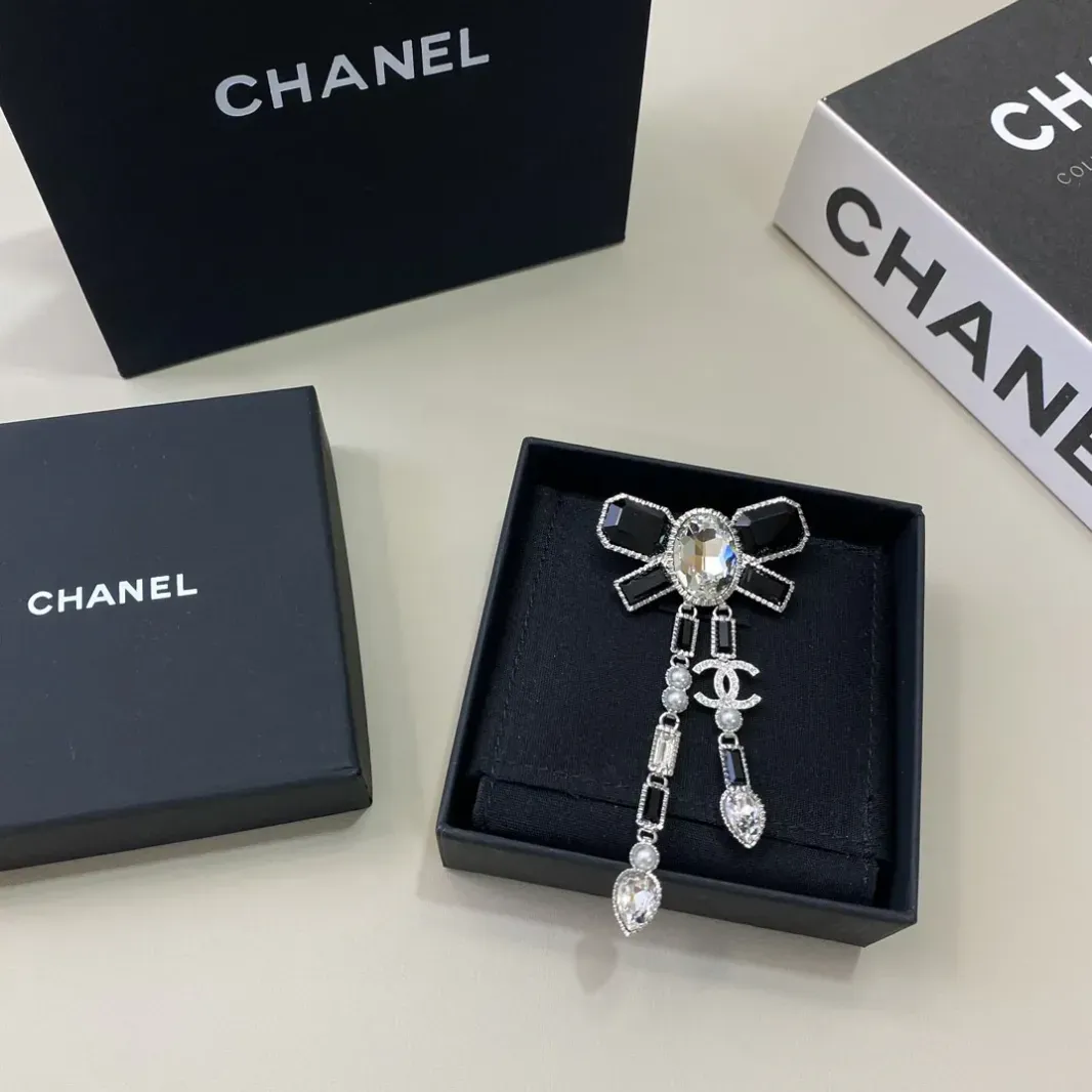 High quality 23k CC brooch