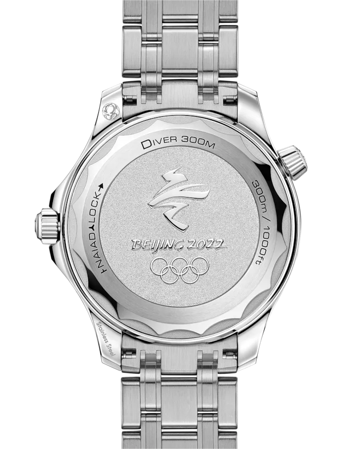 SEAMASTERDIVER 300M42 MM, STEEL ON STEEL