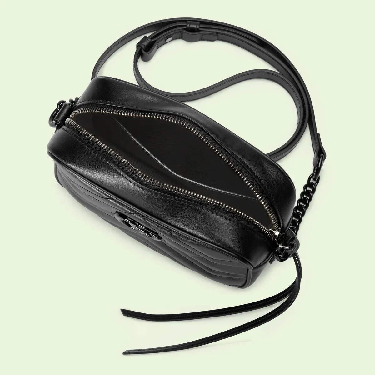 G Marmont Mini Black Shoulder Bag