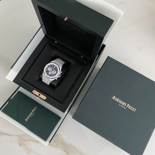 ROYAL OAK FROSTED GOLD CHRONOGRAPH Plum purple Dial 41mm