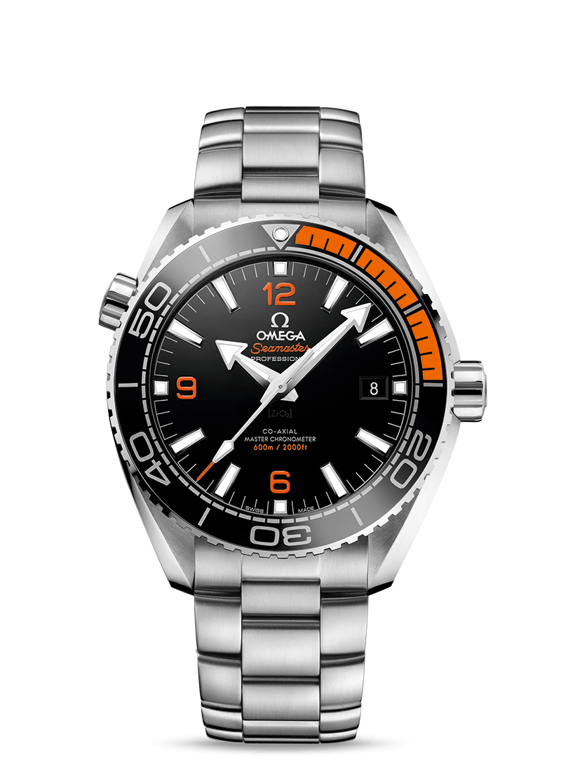 PLANET OCEAN 600M Black / Orange 43.5mm