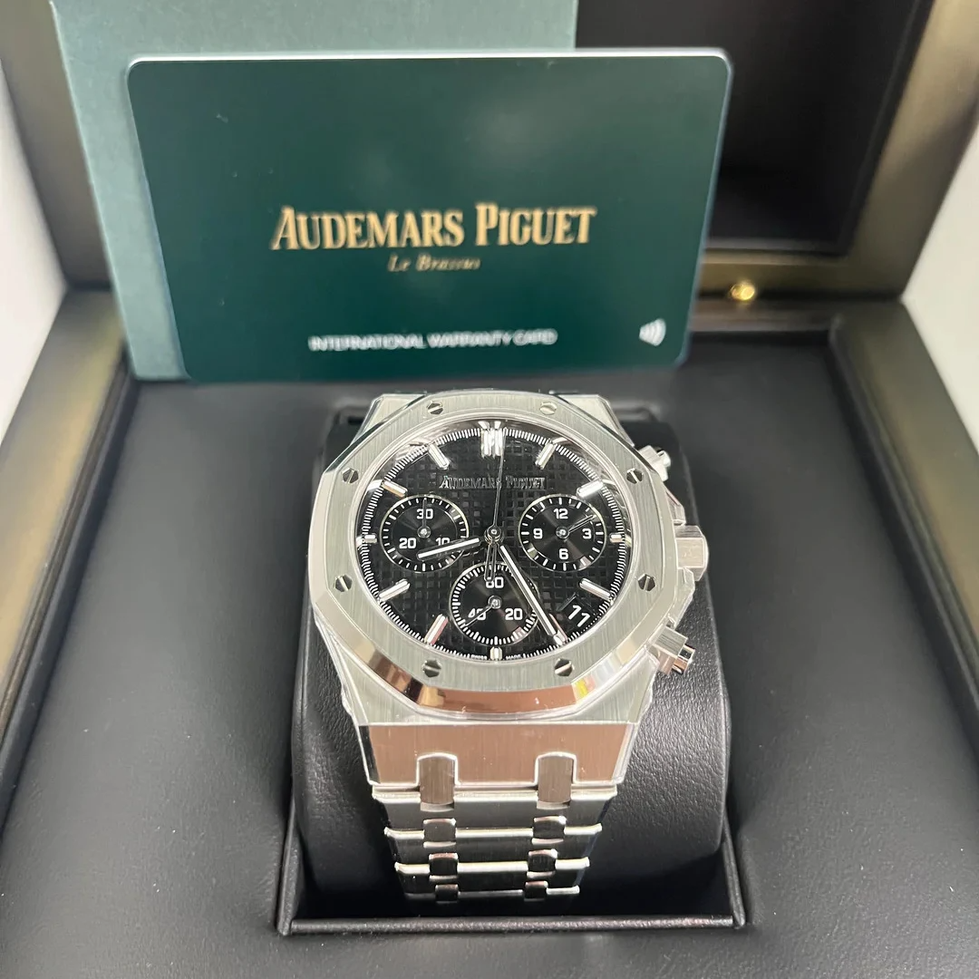 ROYAL OAK Black Dial CHRONOGRAPH 41mm