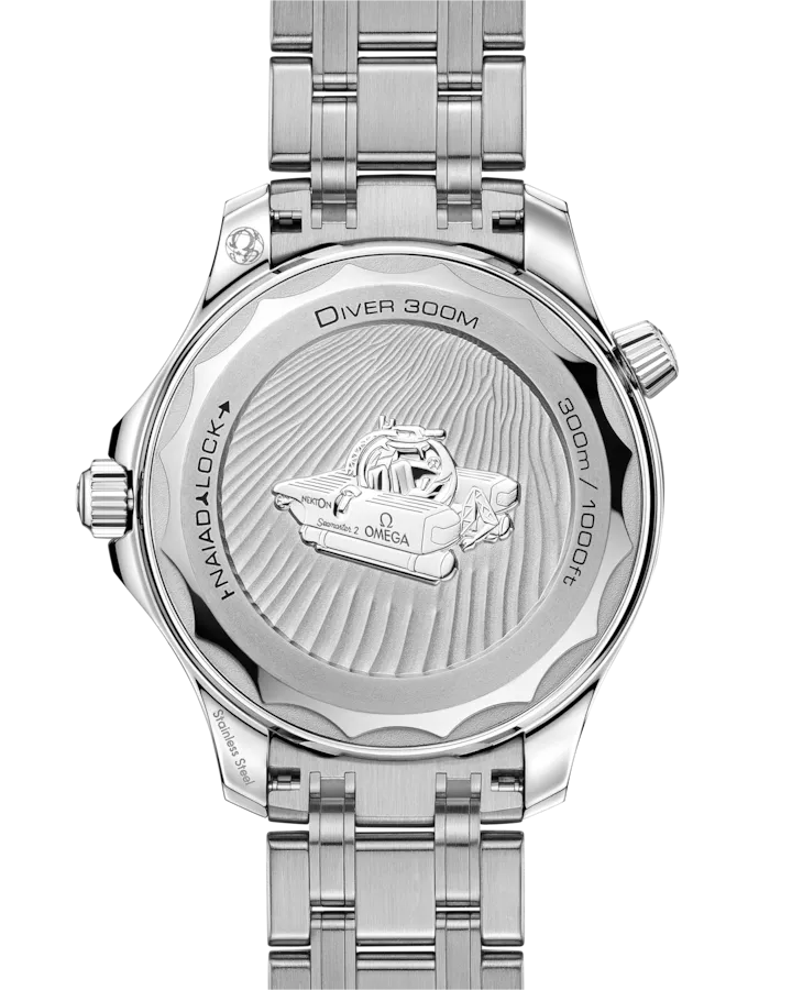 SEAMASTERDIVER 300M42 MM, STEEL ON STEEL