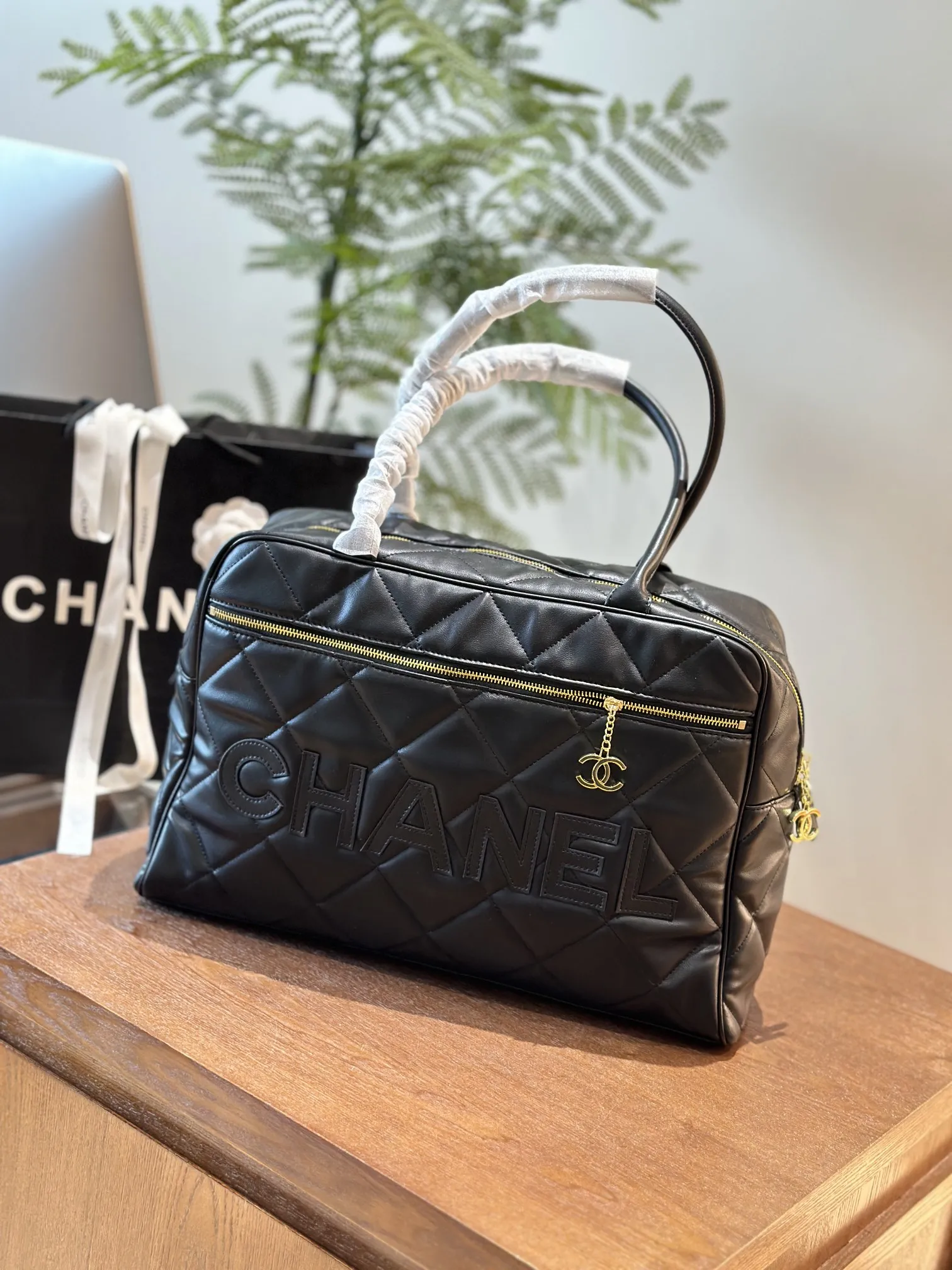 Maxi Logo Bowling Bag w/Tags