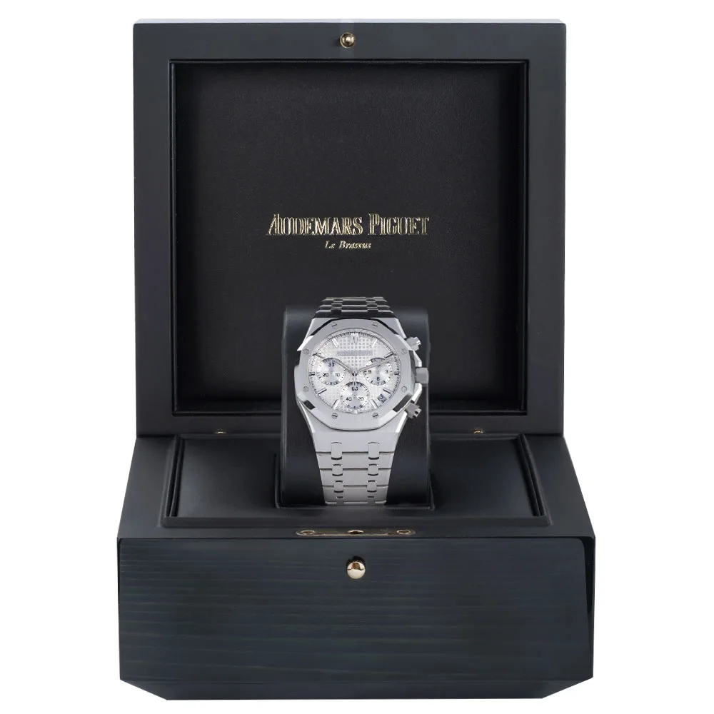 ROYAL OAK Silver-Toned Dial CHRONOGRAPH 41mm