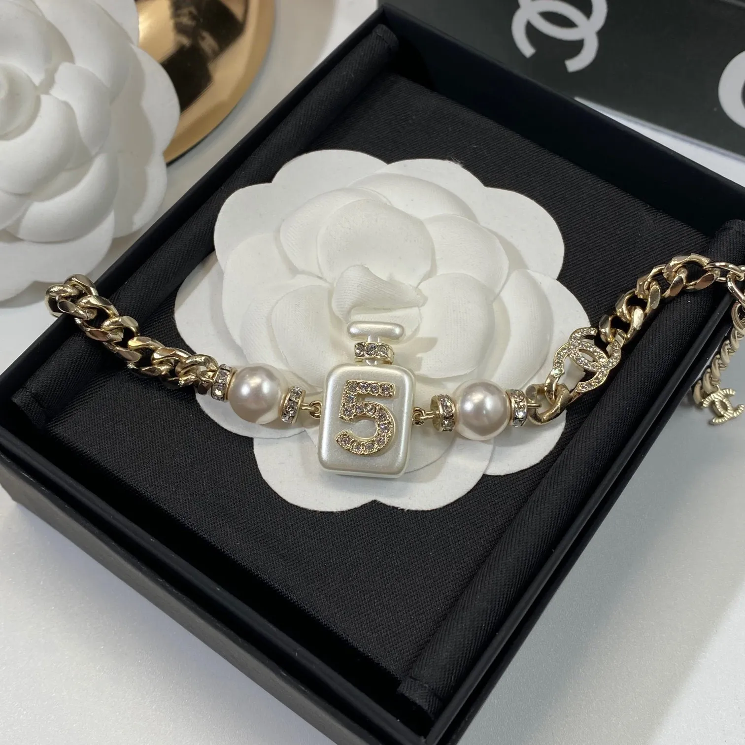 Perfume bottle bracelet