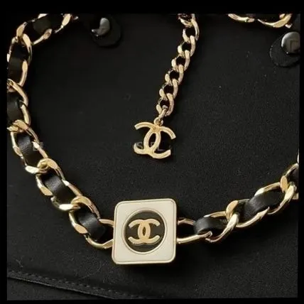 Black Double C Bracelet