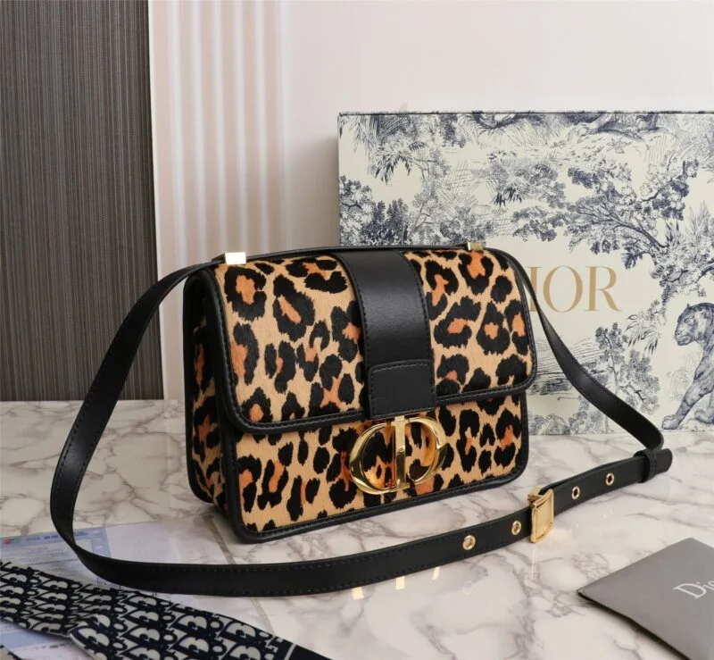 Dior Leopard 30 Montaigne Bag