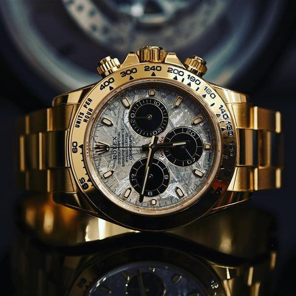 Rolex Cosmograph Daytona Yellow Gold Meteorite 116508-0015
