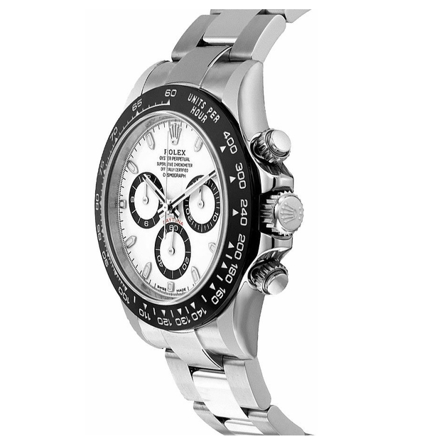 Rolex Cosmograph Daytona White Dial Men's Panda Watch 116500LN-0001