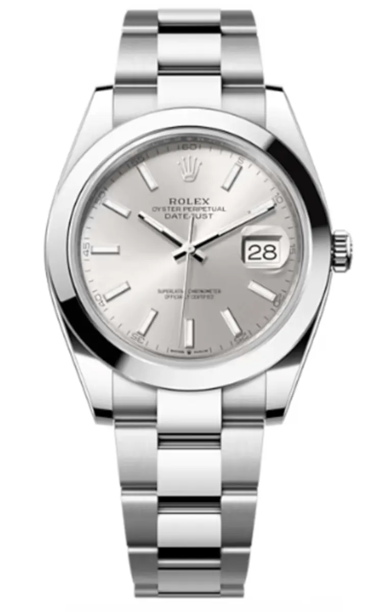 Rolex Datejust 41 Stainless Steel Silver Dial Men's Watch M126300-0003