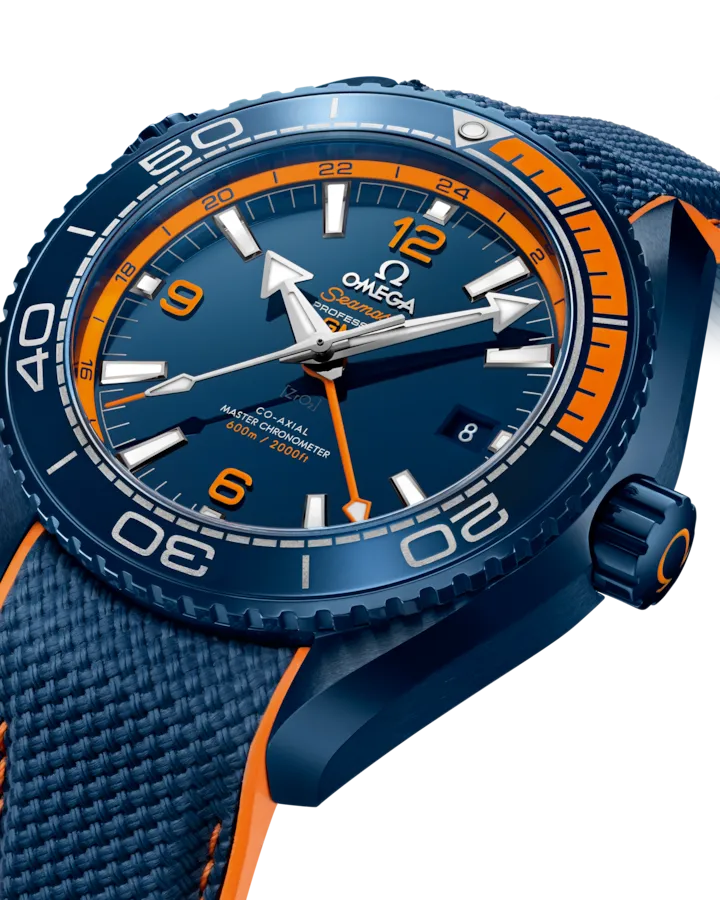 SEAMASTERPLANET OCEAN 600M45.5 MM, BLUE CERAMIC ON RUBBER STRAP