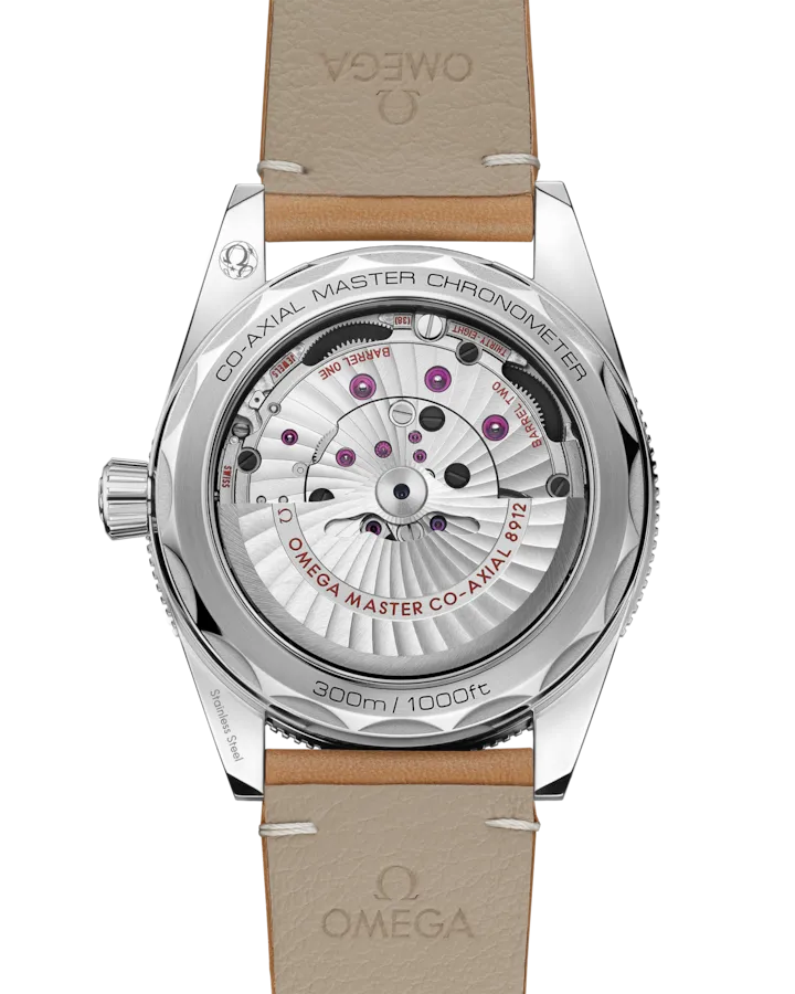 SEAMASTER 30041 MM, STEEL ON LEATHER STRAP