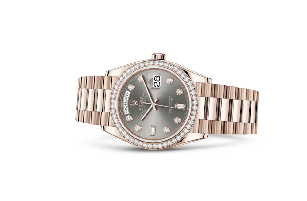LadyRolex  DAY-DATE 36，128345RBR