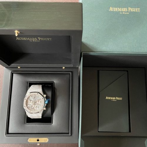 ROYAL OAK FROSTED GOLD CHRONOGRAPH Grey Dial 41mm